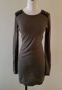 Love Culture Stud-Shoulder Dress